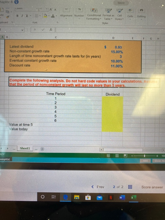 Formatting" Table - Styles Styles Cells - FG Ha A fast-growing firm