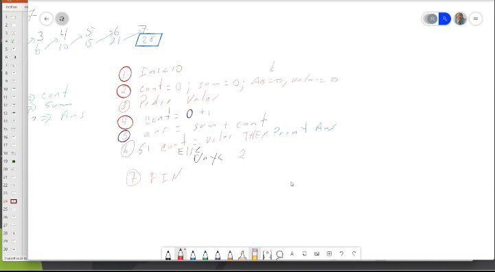 Algorithms and Flowchart Exercises. (2pts) The student must do the Algorithm and