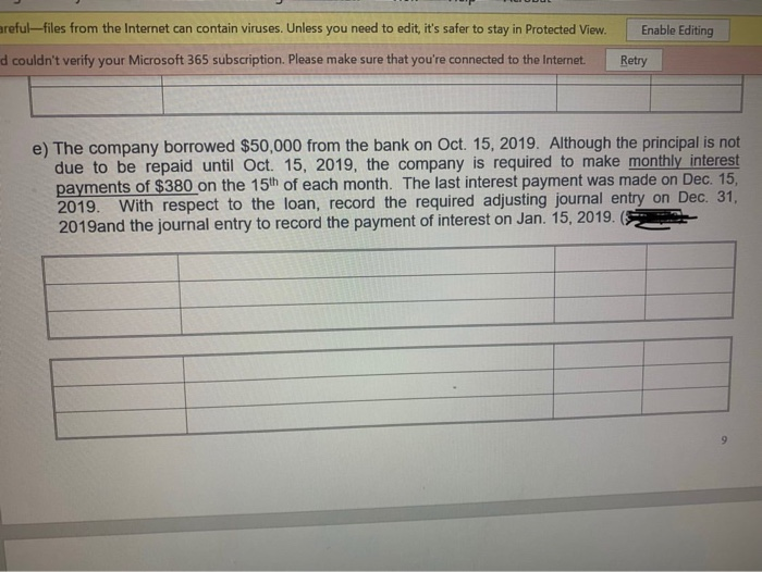  Enable Editing areful-files from the Internet can contain viruses. Unless you