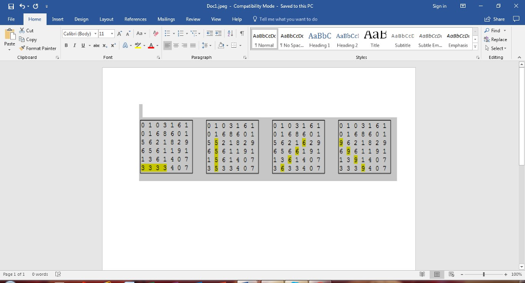 Project 2: (Pattern Recognition)Consecutive four equal numbers Coding Name: PatterRecognition.java Problem Description: