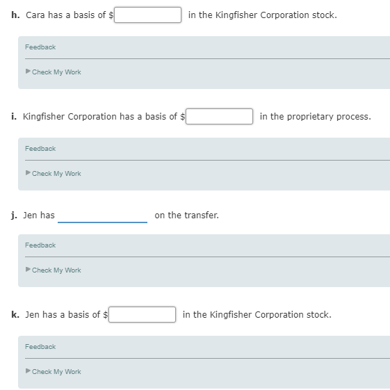 Basis to Fair Market Transferor Value From Seth- Inventory $30,000 $96,000 305