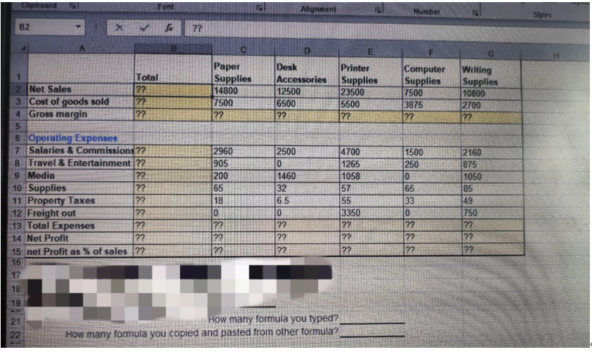 expressions to Excel formula that allow Excel to calculate the answers. Bradley