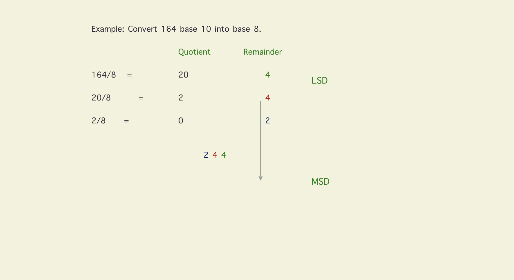10. 2) Asks the user to input a base to which the