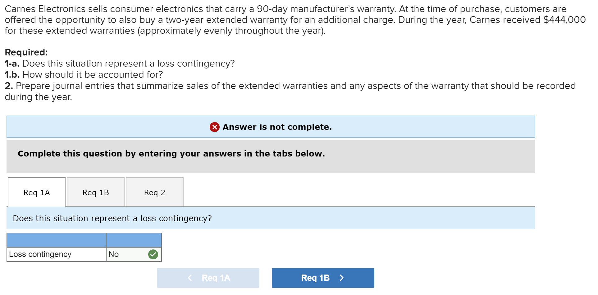  I have figured that the A/R journal entry should be cash.