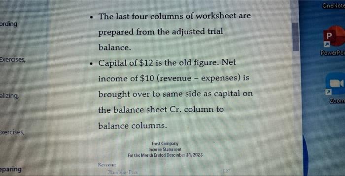 original cost of equipment of $7 is not "touched." \begin{tabular}{l|l|l|l|l} \hline \hline