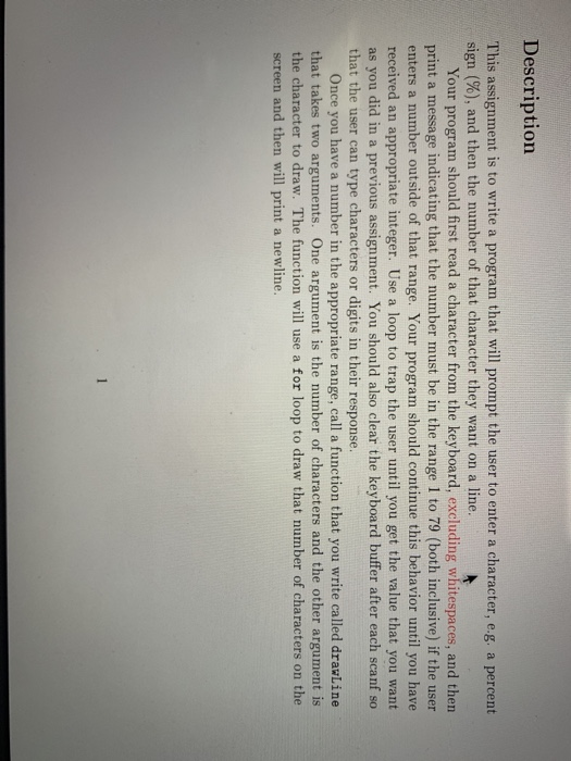  c program (visual studio preferred) Description This assignment is to write