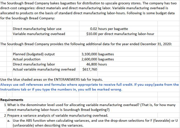 you WILL RATE 1. What is the denominator level used for allocating