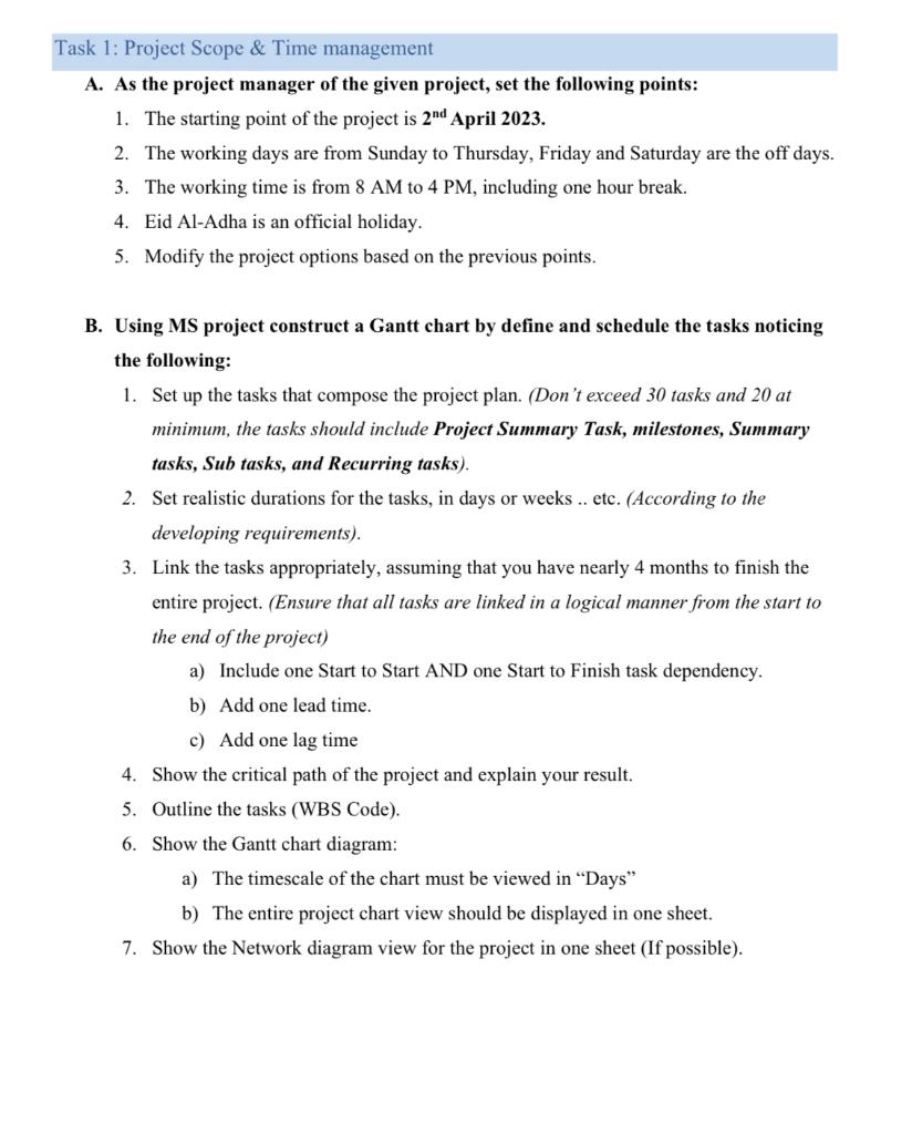 May 2023. - Each group should submit 2 files: 1. The Assignment