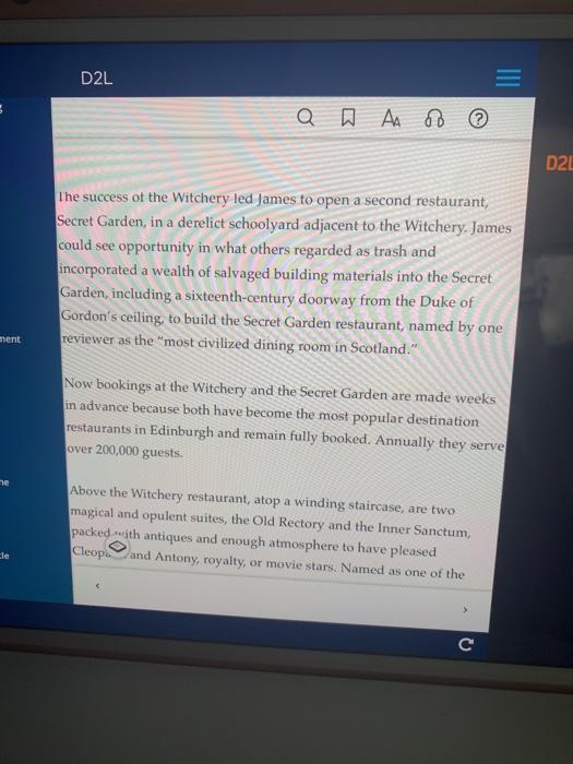 until you reach the questions. Answer the following question in APA- MS