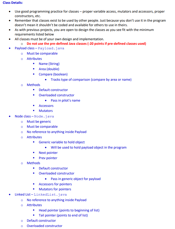 or complete key items will incur additional deductions as noted beside the