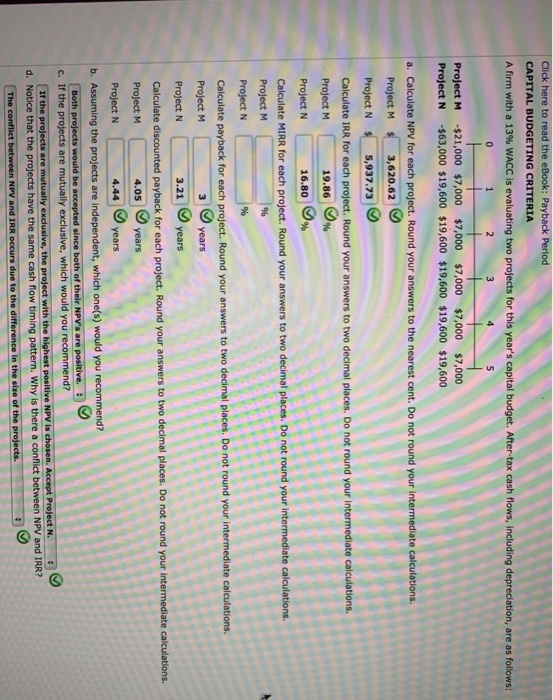 answered it wrong the first time. The Basics of Capital Budgeting: MIRR