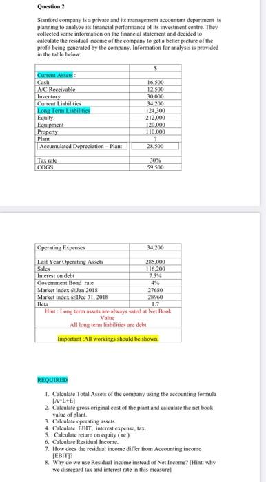  can any one please solve 5,6,7and 8 question Question 2 Stanford