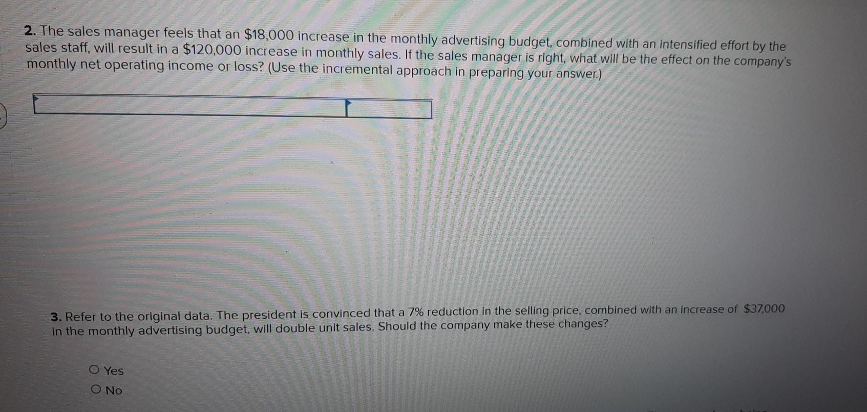 computers. Sales have been very erratic, with some months showing a profit