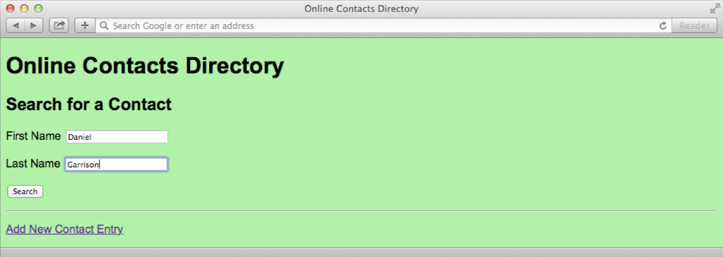 I need help creating this, using php please. You should create an