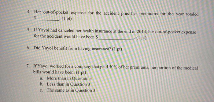Berkley, Michigan, recently had his gallbladder removed. His total bill for this
