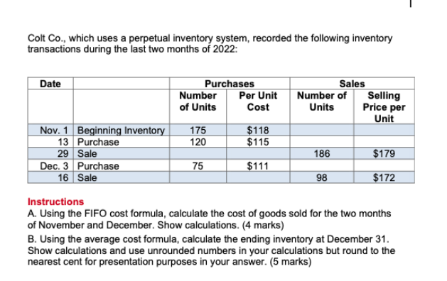  Please include all calculations and explanations also the calculation of beginning