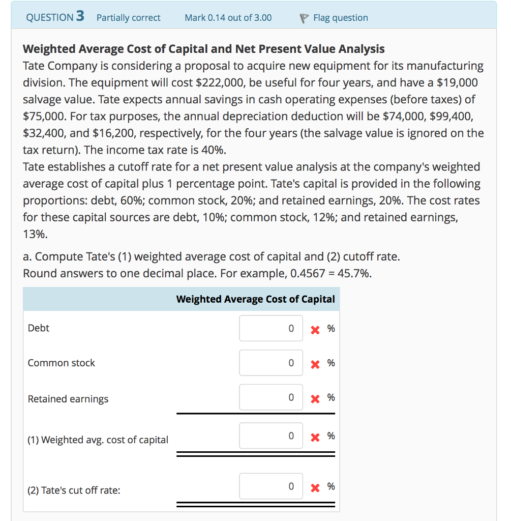 If correct will rate! QUESTION 3 Partially correct Mark 0.14 out of