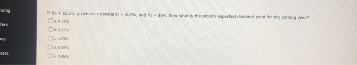  talog If Do - $2.25, 9 (which is constant) - 3.5%,