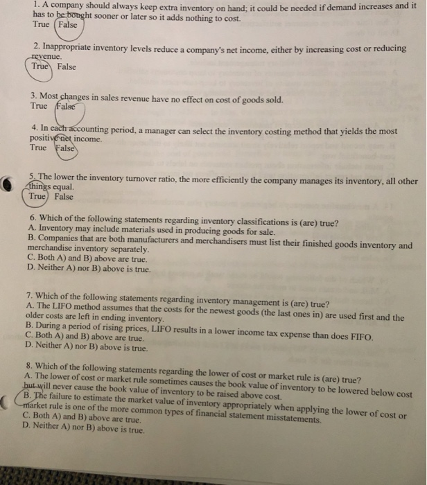 These problems have been giving me the most problems during my studying