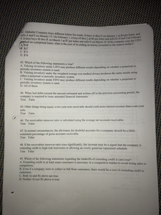 time. For some questions I have answered them but I don't feel