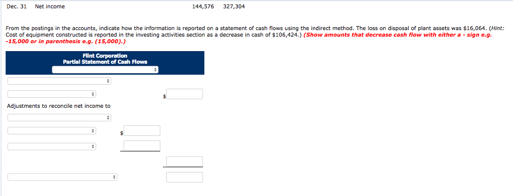 the general ledger of Flint Corporation during 2017 Equipment Date Jan. 1