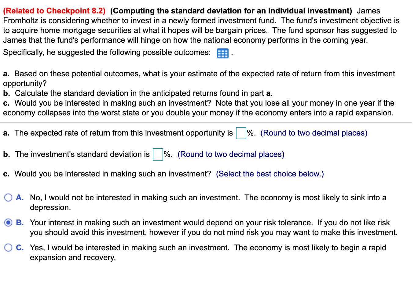  (Related to Checkpoint 8.2) (Computing the standard deviation for an individual