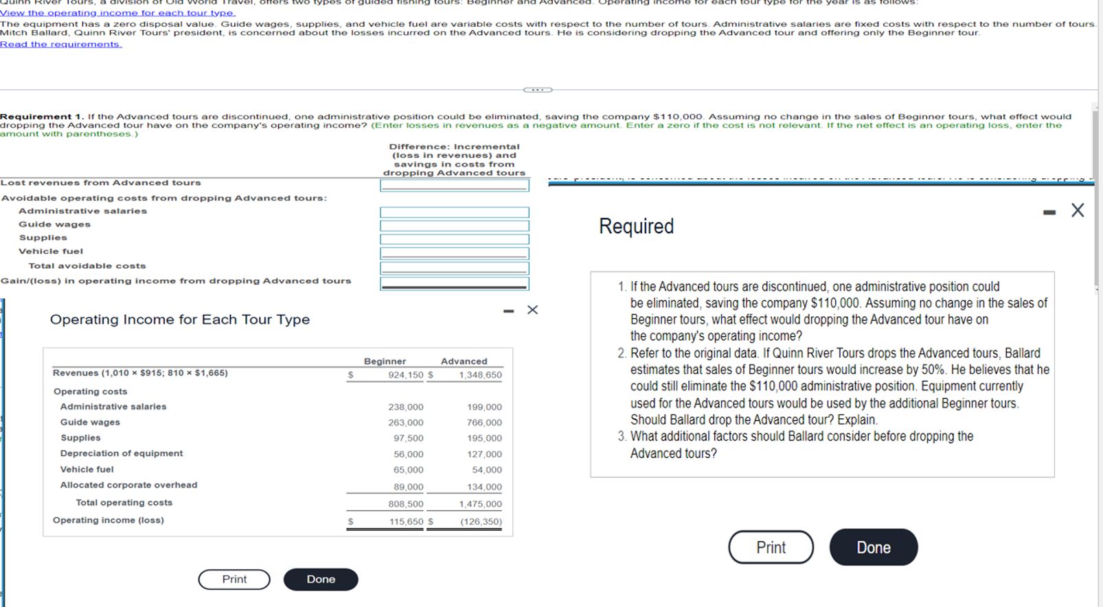  RequiredAnswer the following questions. Dowling Computers makes 5,800 units of a