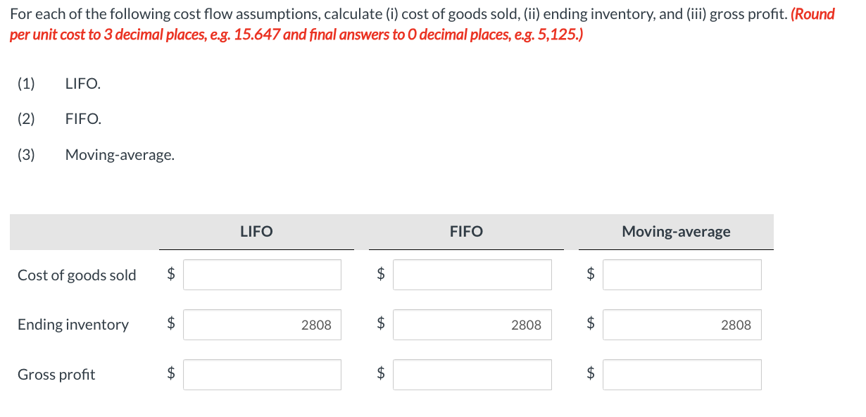 uses the perpetual inventory method. Assume that there are no credit transactions;