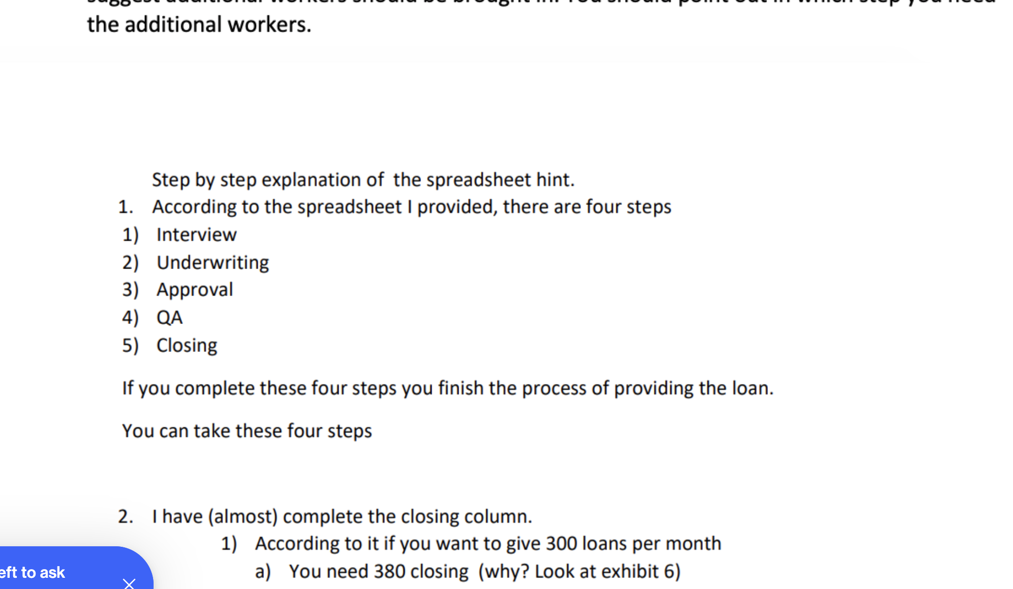 Exhibit 3: Minutes per application spent at the underwriting step. The white