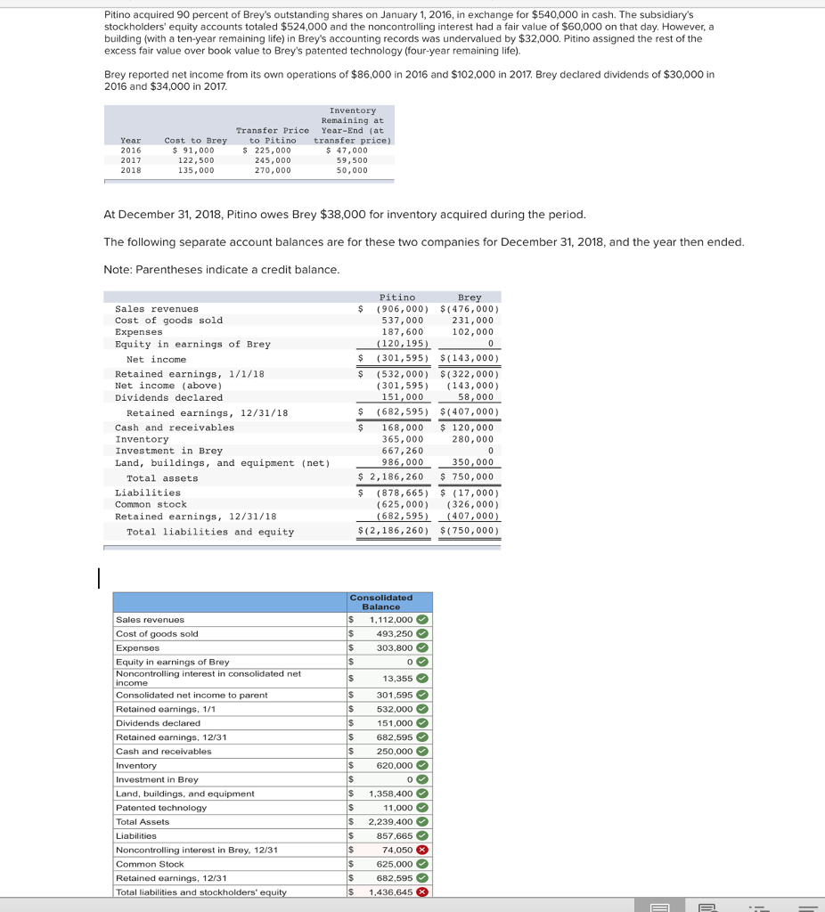 need help with the ones I got wrong Pitino acquired 90 percent