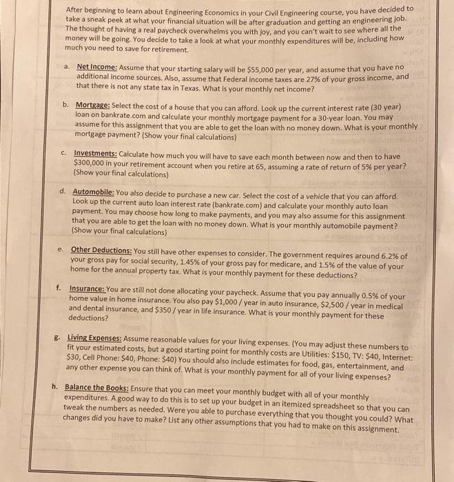 I want you to follow the same example but make the gross