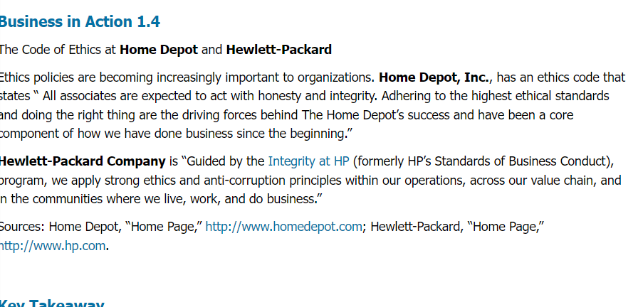 Review Business in Action 1.4 Why is improving ethics a top priority