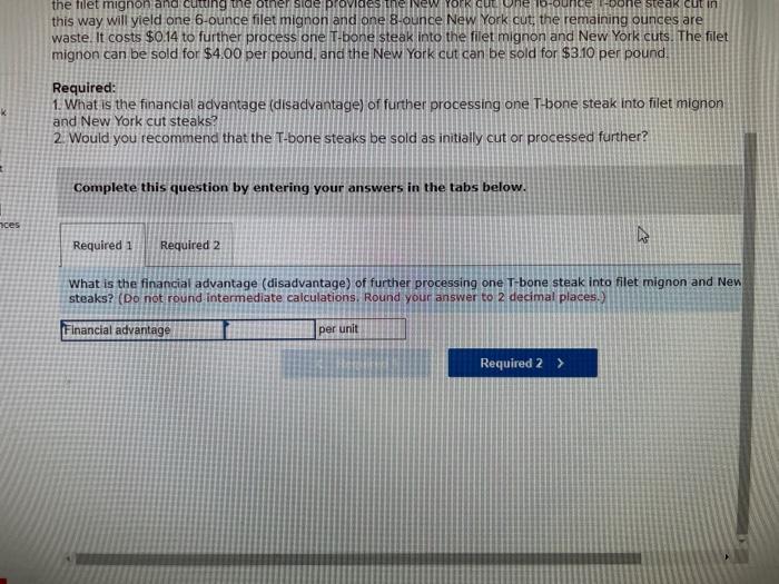 situation suggested by Professor John W. Hardy) Lone Star Meat Packers is