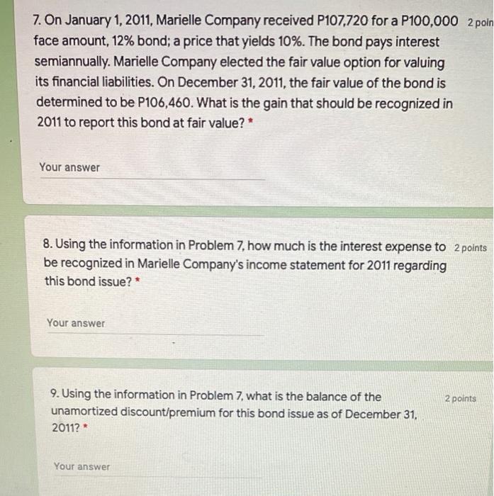 TEST 2 7,8,9,10 i need all answer please help me please 7.