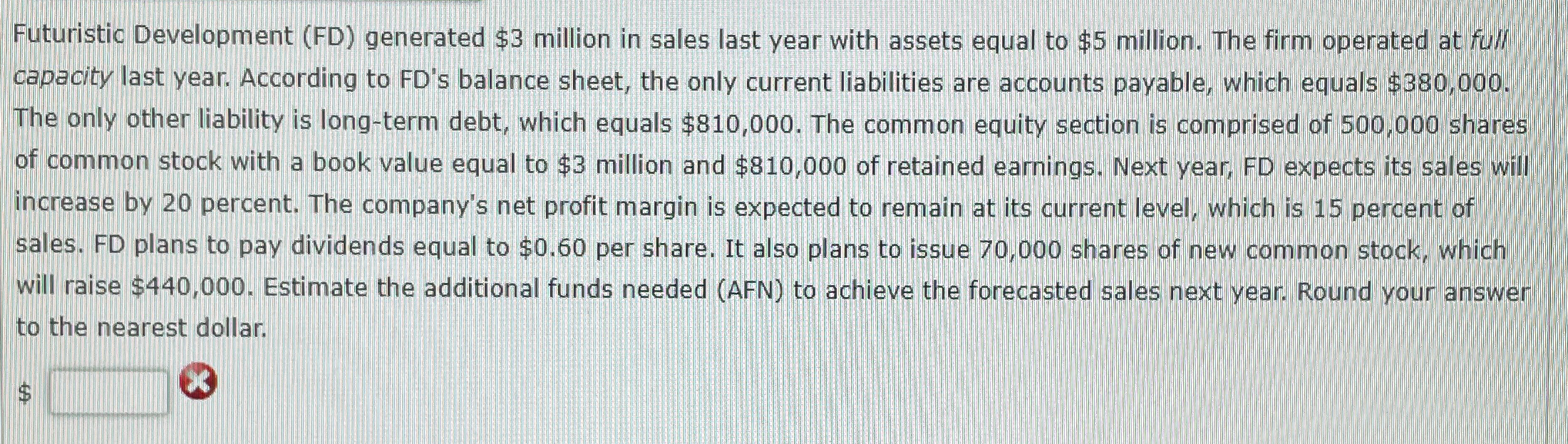  Futuristic Development (FD) generated $3 million in sales last year with