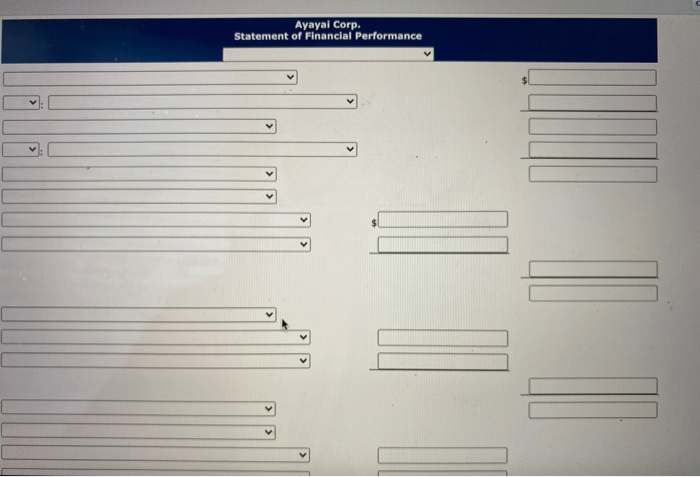 for 2020 follows for Ayayal Corp.: Retained earnings, January 1, 2020 $1,940,000