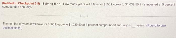 (Round to the nearest cent.) (Related to Checkpoint 5.2) (Future value) If