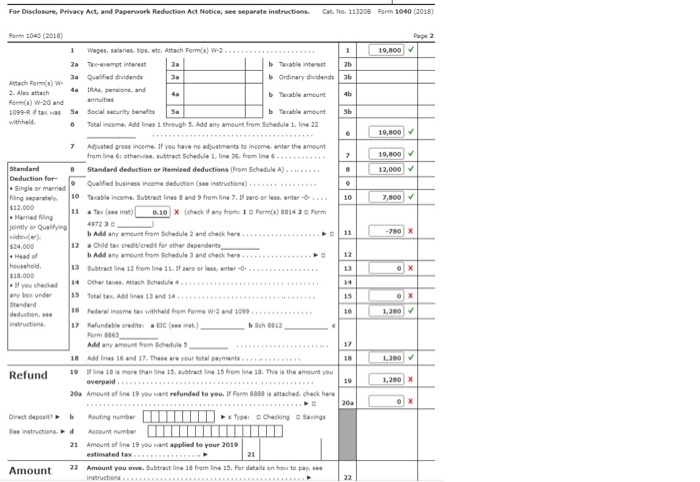 Texempt interest Qualified dividends b 3a axable interes b Ordinary dividends IRA,