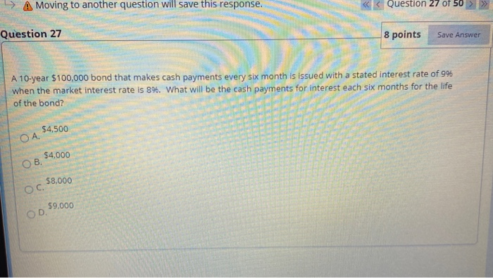 interest rate of 59. The bond will issue at Premium OA Discount