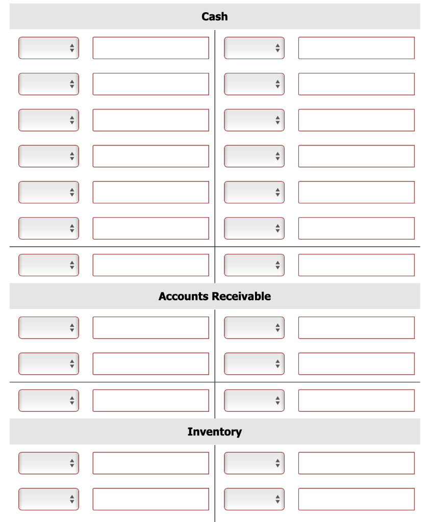 more to cost of goods sold Winters Hardware Store completed the following