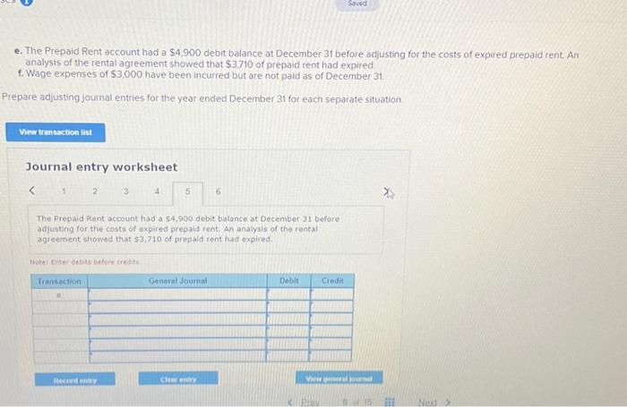 coverage remains. c. The Supplies account had a $340 debit balance at