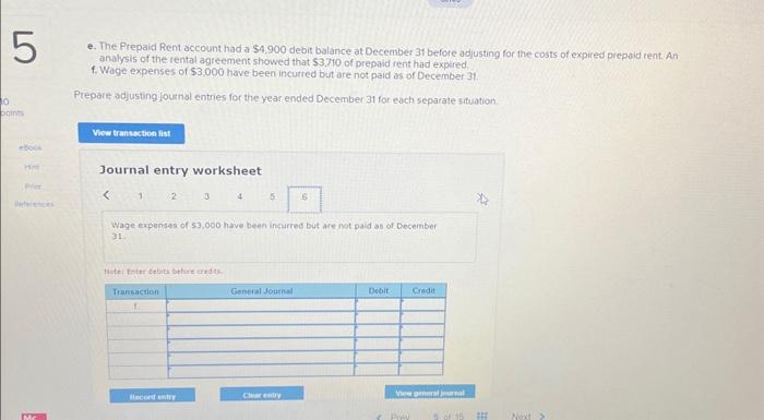 the beginning of the yeat, and $2,680 of supplies were purchased during