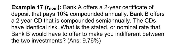 EAR): You have just borrowed $20,000 to buy a new car. The