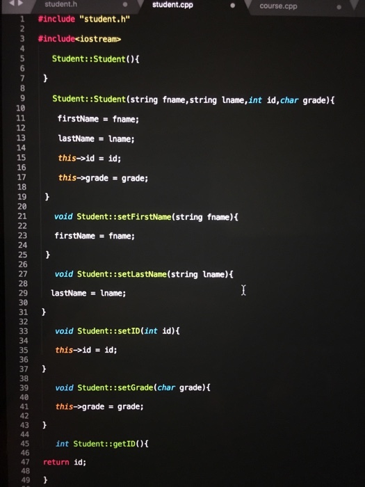 can perform 2 functions List: to list all the student records read