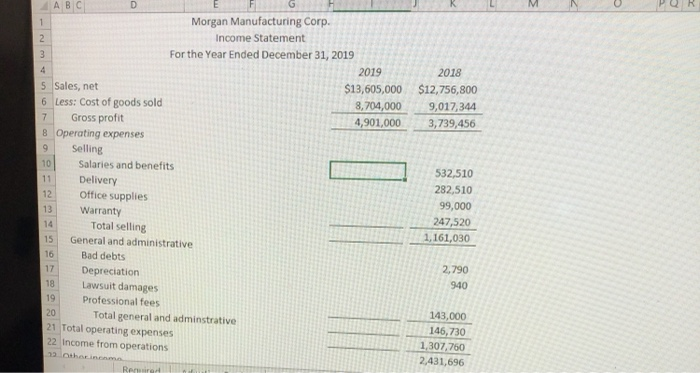 dep'n bldg. 11 Trade accounts payable 12 Interest payable 13 Estimated current