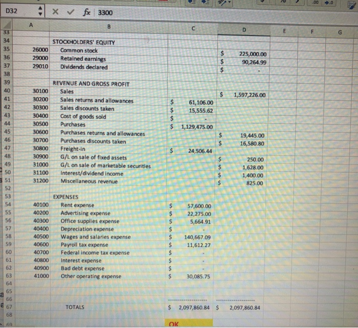 Adams and perform each of these year-end procedures for 2017. The only