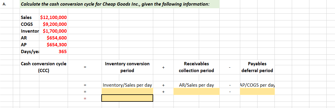  Please show work ( adding numbers or cells) , will rate.
