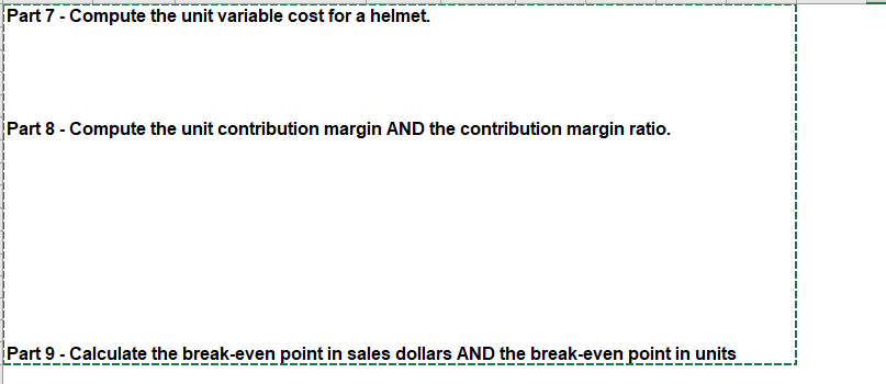 information below and then asked to prepare a series of reports, schedules,