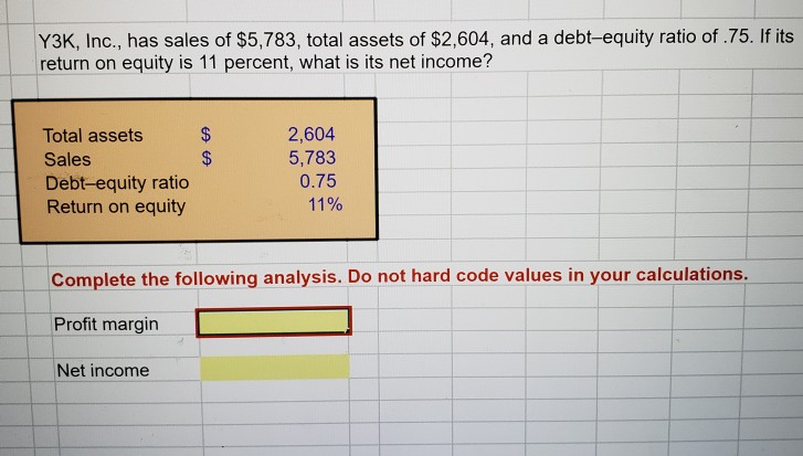 I am required to solve this by entering the solution into
