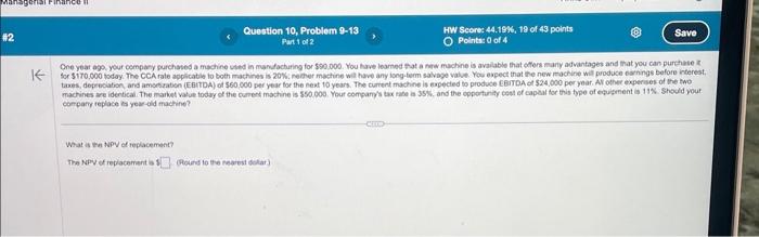 please help will upvote if correct compary replace es year-old machine? What